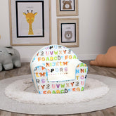 DELSIT Toddler Chair & Kids Armchair with Removable Cover - The Alphabet Chair