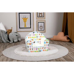DELSIT Toddler Chair & Kids Armchair - The Alphabeth Chair