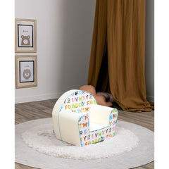 DELSIT Toddler Chair & Kids Armchair - The Alphabeth Chair