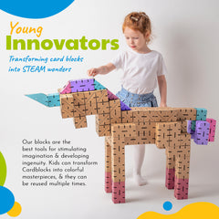 Cardblocks Constructive Blocks - Cardboard blocks for Self-Assembly