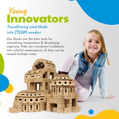 Cardblocks Rotunda Set - Constructive Blocks for Self-Assembly