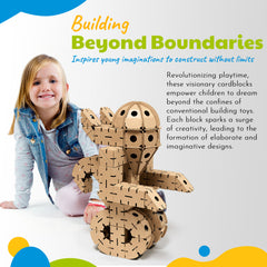 Cardblocks Set 1 Addition for Constructive Blocks - Cardboard blocks for Self-Assembly