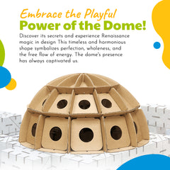 Cardblocks Dome Set - Constructive Blocks for Self-Assembly