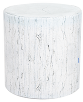DelSit Woody Pouffe Ottoman, outdoor poof