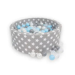 Delsit foam ball pit, ball pool, round with 200 balls