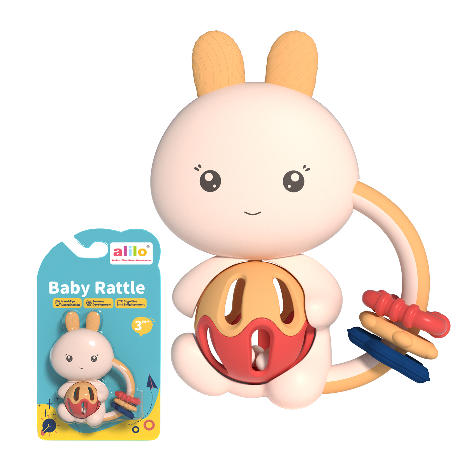 Alilo intelligent baby rattle 2025