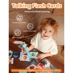 Alilo D3C Early Educational Talking Pen - Learn to Read, Interactive Books, 100 ABC Flashcards & More