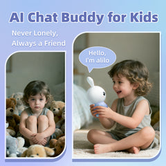 Alilo F6S AI Bunny - AI Chat Buddy, Music, Stories, White Noise & More