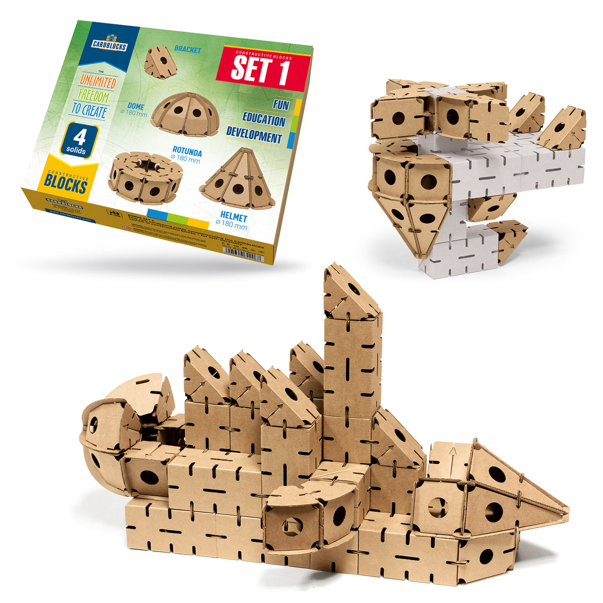 Cardblocks Constructive Blocks - Cardboard blocks for Self-Assembly ...