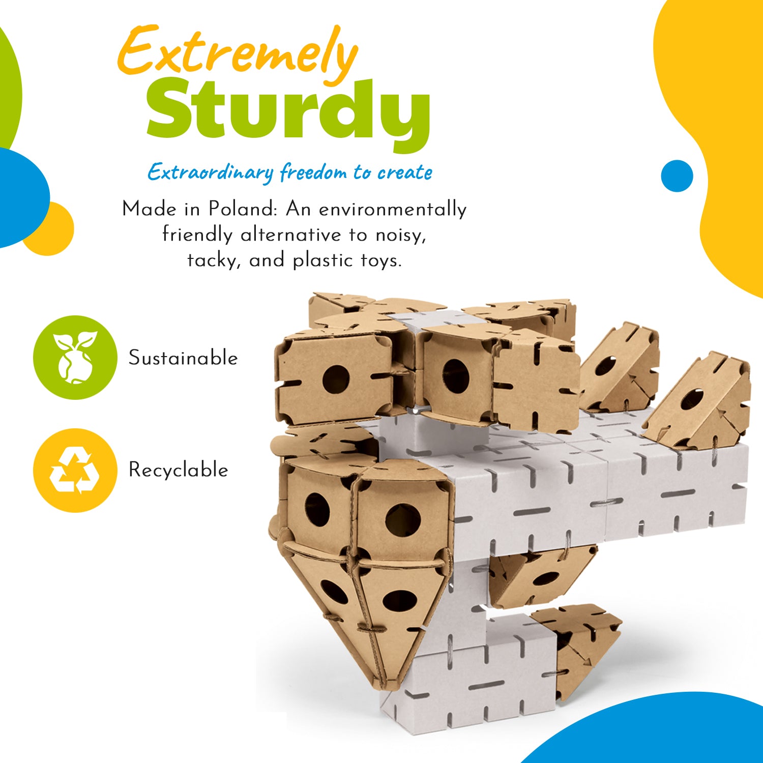 Cardblocks Constructive Blocks - Cardboard blocks for Self-Assembly ...