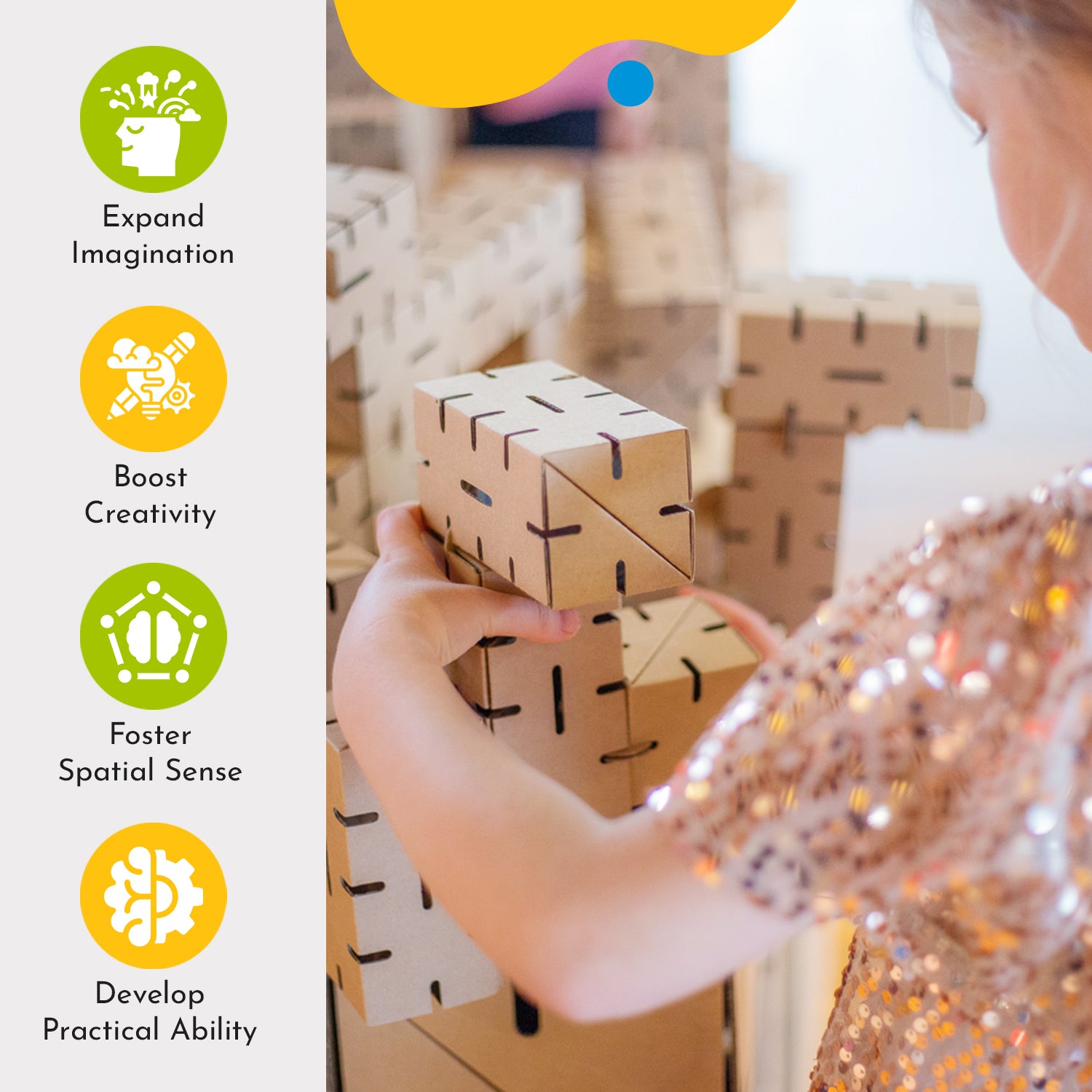 Cardblocks Constructive Blocks - Cardboard blocks for Self-Assembly ...