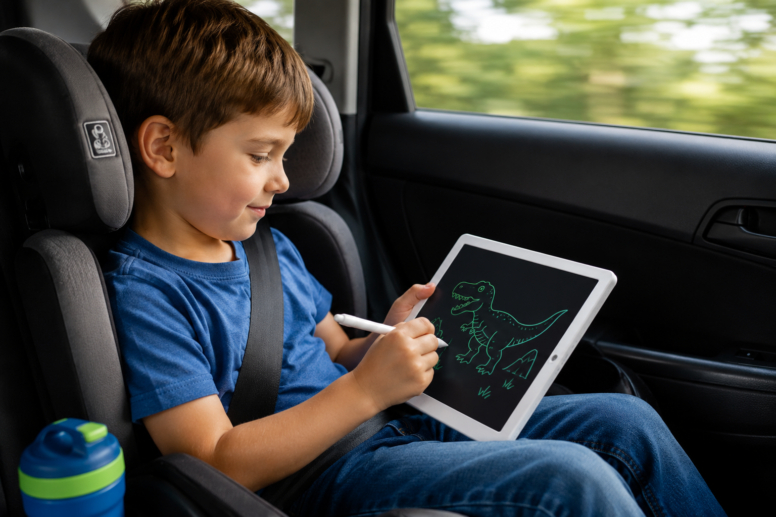 Alilo W3 Magic LCD Writing Tablet - 13.5 Inch Screen, Reusable Drawing Board - Learning Handwriting Aids