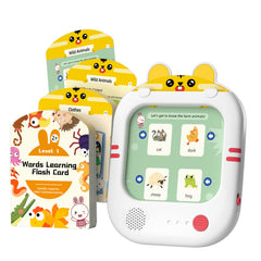 Alilo Q1 Logical Thinking Learning Tablet - 47 Talking Flash Cards with 4 Kinds of Play Modes and Progressive Difficulty - No Electronic Screen