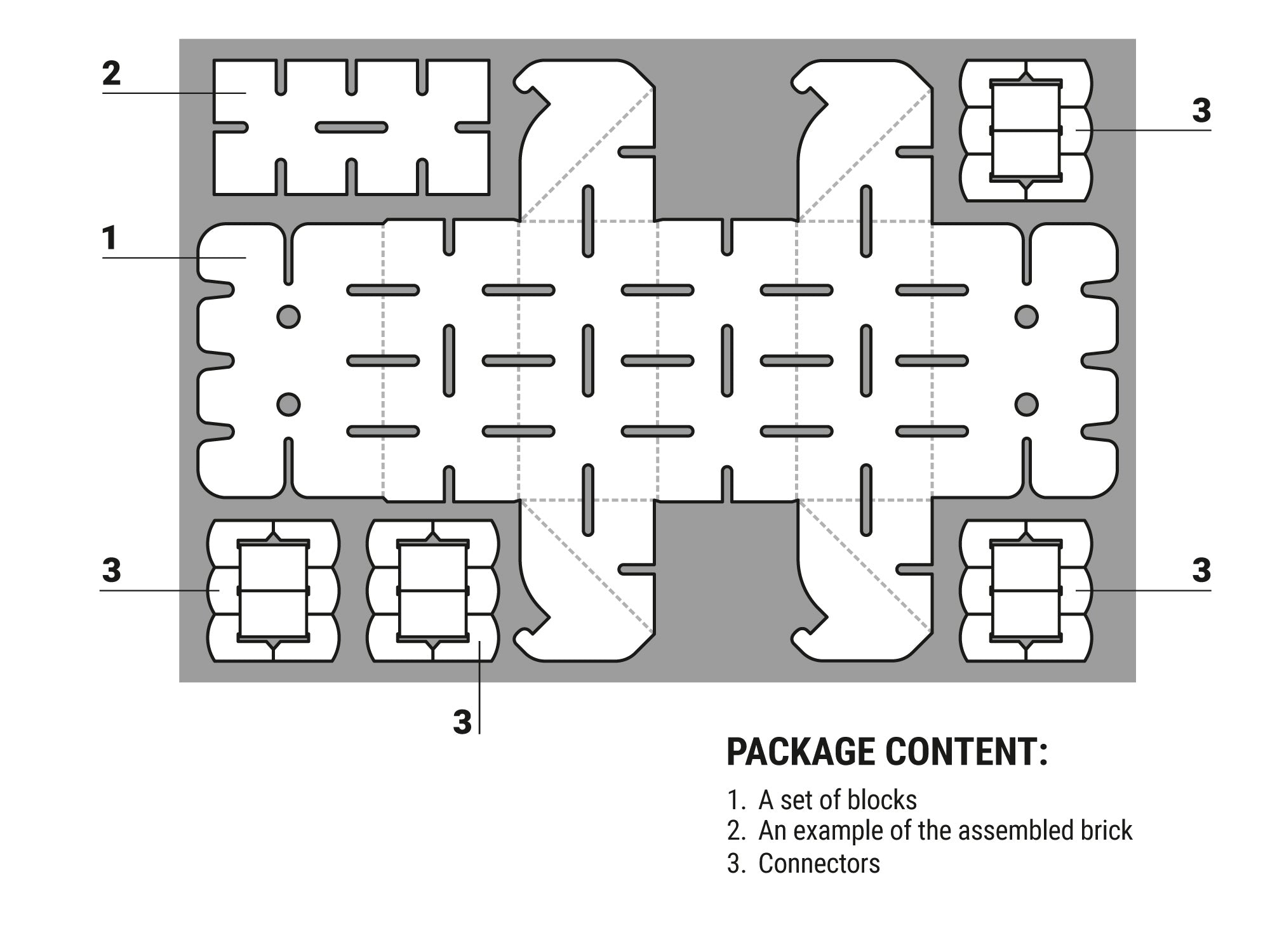 Cardblocks Constructive Blocks - Cardboard blocks for Self-Assembly ...