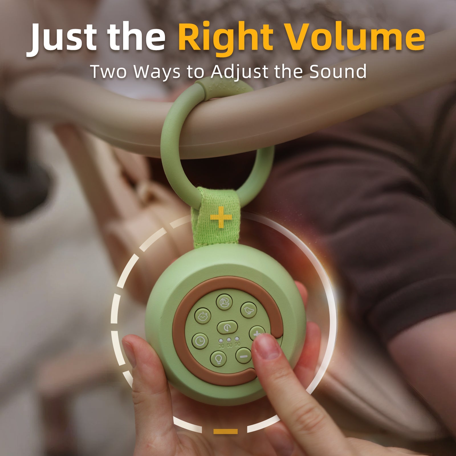 Alilo W1 Pocket Soother - White Noise, Soothing Lullabies