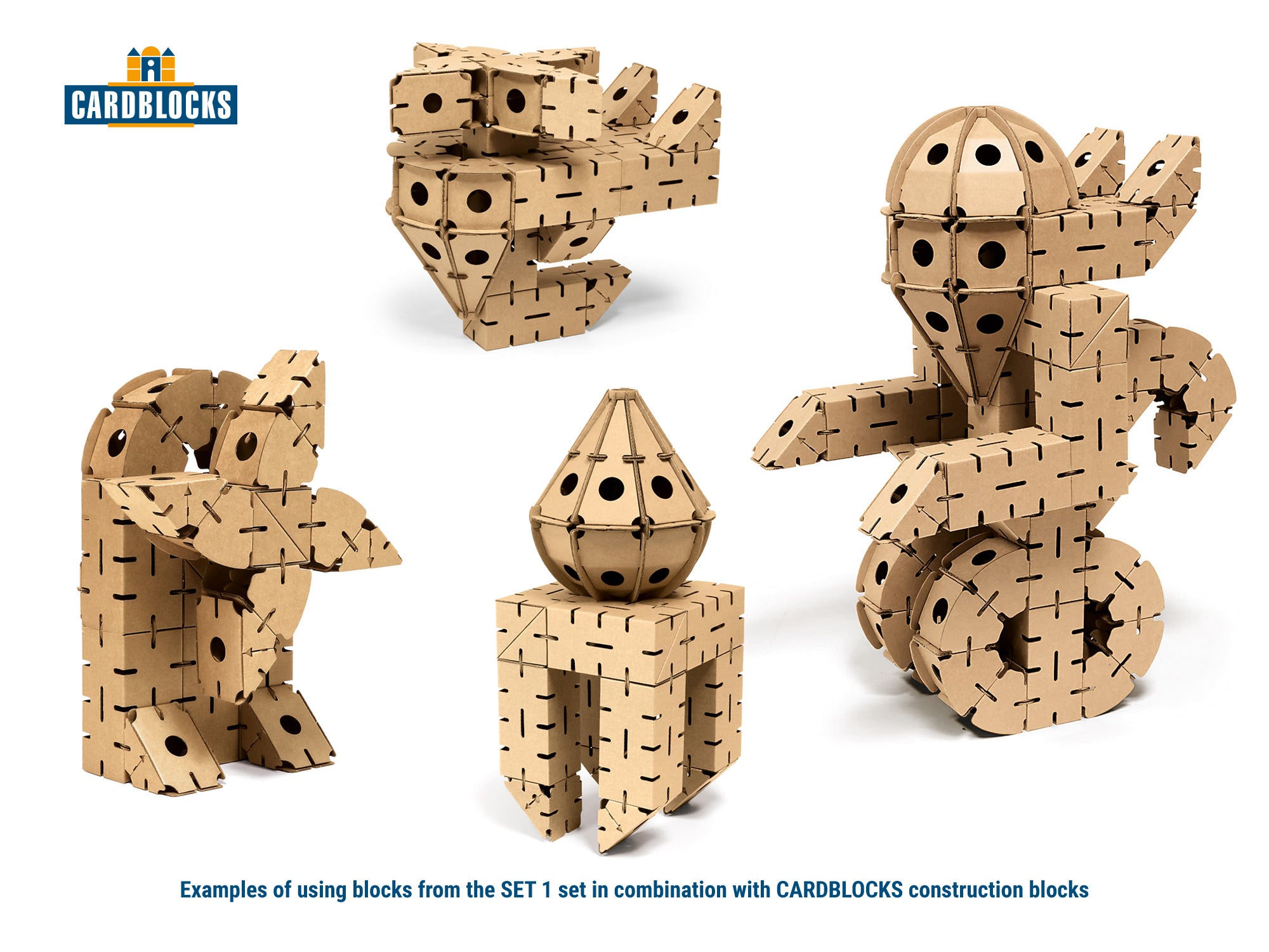 Cardblocks Constructive Blocks - Cardboard blocks for Self-Assembly ...