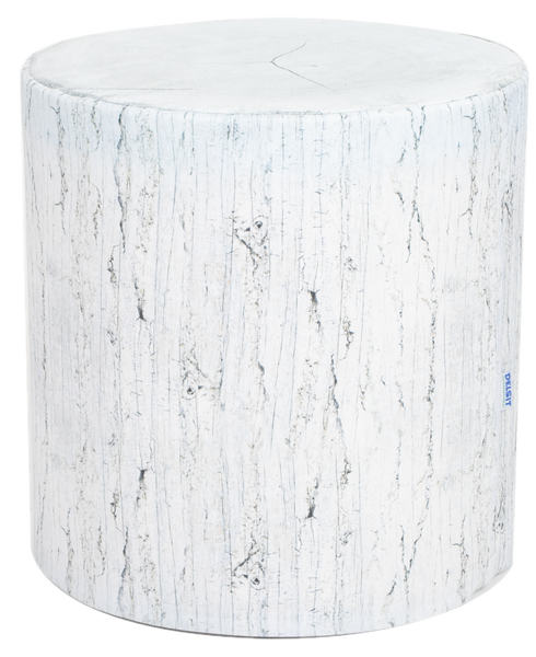 Delsit Birch Woody Pouffe - Outdoor-Indoor Pouf, Looks Like a Tree Trunk -  Delsit Family