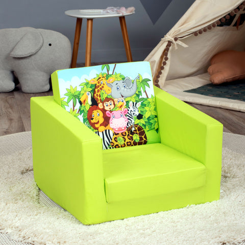 DELSIT Toddler Chair & Kids Armchair - Zoo