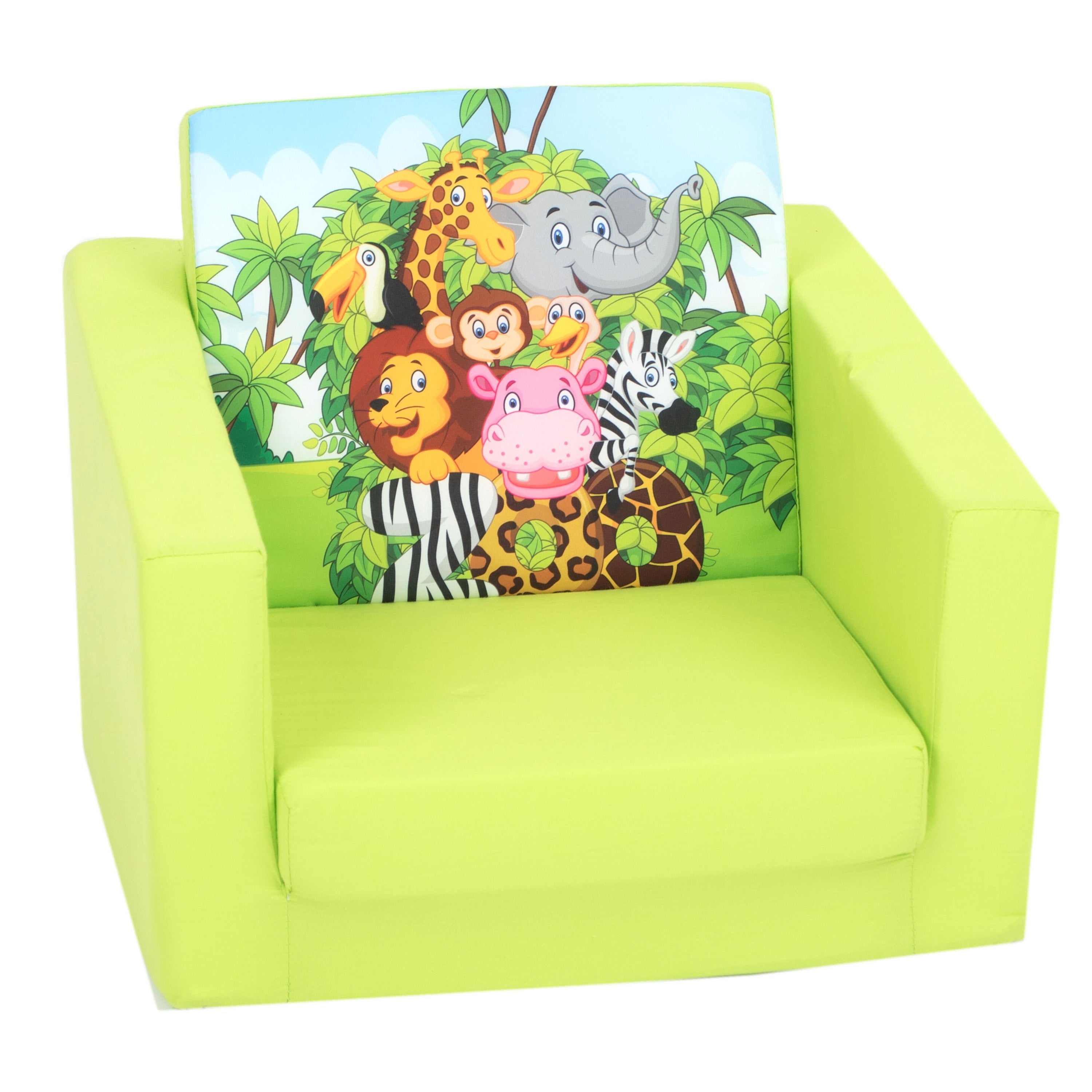 DELSIT Toddler Chair & Kids Armchair - Zoo