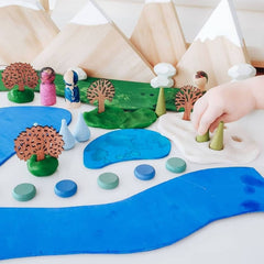 Bio Dough natural play dough, modeling clay, playduh for kids. Rehydrable